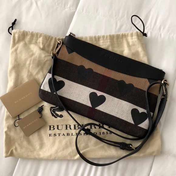 burberry heart crossbody bag